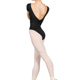 BLOCH L4262 WOMEN GATHER CAP SLEEVE LEOTARD