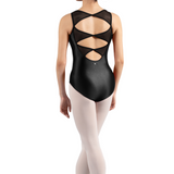 MIRELLA M5105LM WOMEN BOAT NECK TANK LEOTARD