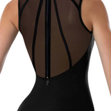 BLOCH L4275B WOMEN LANI MOCK NECKLINE TANK LEOTARD