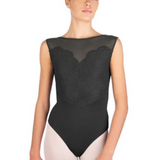 BALLET ROSA CAPRICE WOMEN LACE FRONT V-BACK LEOTARD