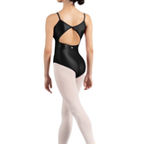 MIRELLA M2190LM WOMEN DRAPE DETAIL CAMISOLE LEOTARD