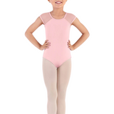 BLOCH CL9282 GIRLS RAFIE MESH BACKTANK  LEOTARD