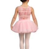 BLOCH CL5235 GIRLS EVIE SCOOP NECKLINE BACK TANK TUTU LEOTARD