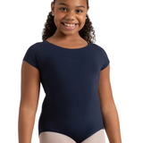CAPEZIO CC400C GIRLS SHORT SLEEVE LEOTARD