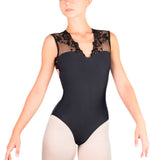BALLET ROSA EMMELINE WOMEN V-NECK OPEN BACK TANK LEOTARD
