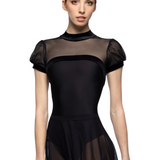 ELEVE DANCEWEAR GIRLS GRACE SHORT SLEEVE LEOTARD