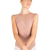 BALLET ROSA CAPRICE WOMEN LACE FRONT V-BACK LEOTARD