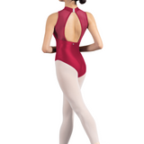 MIRELLA M3118LM WOMEN MOCK NECK TANK LEOTARD