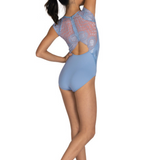 DANSHUZ 24102C GIRLS AUDRA CAP SLEEVE LEOTARD