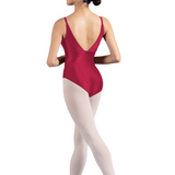 MIRELLA M2191LM WOMEN DRAPE DETAIL CAMISOLE LEOTARD