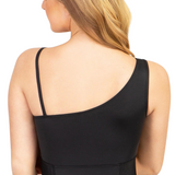 SUFFOLK 2653A WOMEN BALLETCORE ASYMMETRICAL STRAP LEOTARD