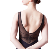 BALLET ROSA BOHEME WOMEN LACE FRONT EMBROIDERED BACK LEOTARD