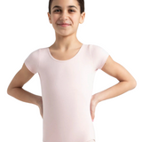CAPEZIO CC400C GIRLS SHORT SLEEVE LEOTARD