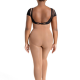 CAPEZIO 1811WULTRASOFT CONVERTIBLE BODY TIGHT WITH CLEAR STRAPS