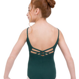 CAPEZIO CC102C GIRLS V-NECK CAMISOLE LEOTARD