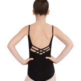 CAPEZIO CC102C GIRLS V-NECK CAMISOLE LEOTARD
