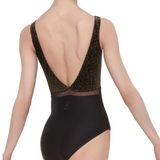 WEAR MOI IPOME WOMEN MICROFIBER DEPP V-SHAPE TANK LEOTARD