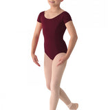 MIRELLA M515C GIRLS CAP SLEEVE LEOTARD