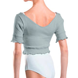 WEAR MOI NAYA WOMEN COMFORTABLE CUT SHORT SLEEVE CROP TOP