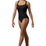 MIRELLA M2181LM LADIES WIDE STRAP CAMISOLE LEOTARD