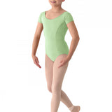 MIRELLA M515C GIRLS CAP SLEEVE LEOTARD