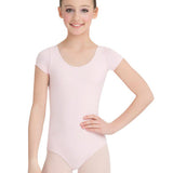 CAPEZIO CC400C GIRLS SHORT SLEEVE LEOTARD