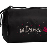 HORIZON 2202 LINDA EMBROIDERED "DANCE" BALLET AND TAP SHOES DUFFEL
