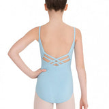 CAPEZIO CC102C GIRLS V-NECK CAMISOLE LEOTARD