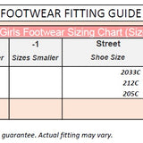 CAPEZIO 550X GIRLS JR FOOTLIGHT CHARACTER SHOE