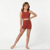 GIRLS HIGH WAIST SHORT-DANSHUZ