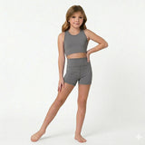 GIRLS HIGH WAIST SHORT-DANSHUZ