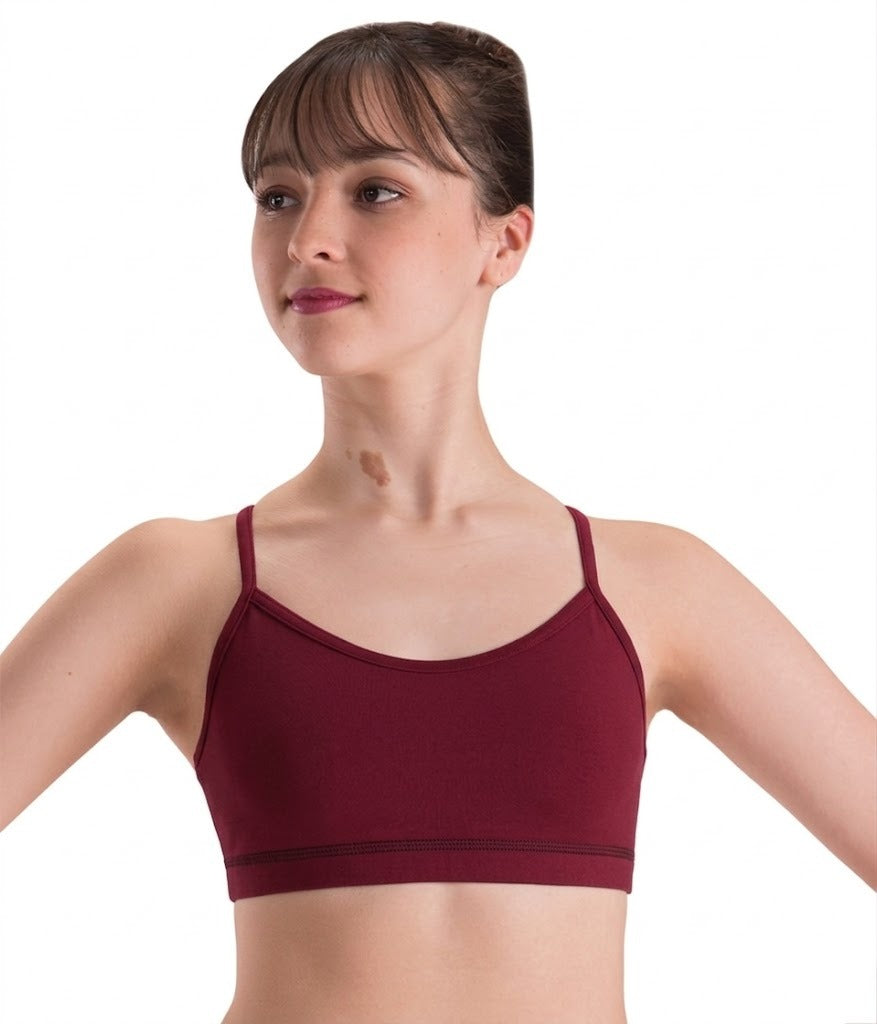 V-BACK STRAP CAMI BRA TOP-MOTIONWEAR