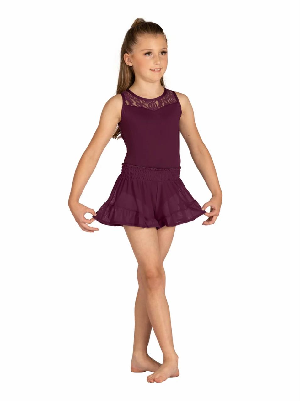 GIRLS HIGH WAIST SHORT-DANSHUZ