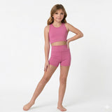 GIRLS HIGH WAIST SHORT-DANSHUZ