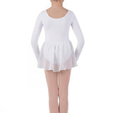 BLOCH CL5309 GIRLS LONG SLEEVE SKIRTED LEOTARD
