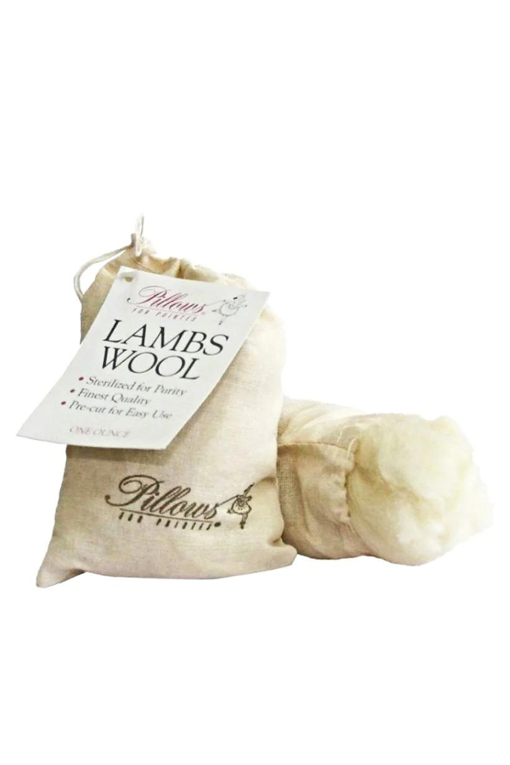 PILLOWS FOR POINTE LOOSE LAMBS WOOL