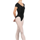 BLOCH L4262 WOMEN GATHER CAP SLEEVE LEOTARD