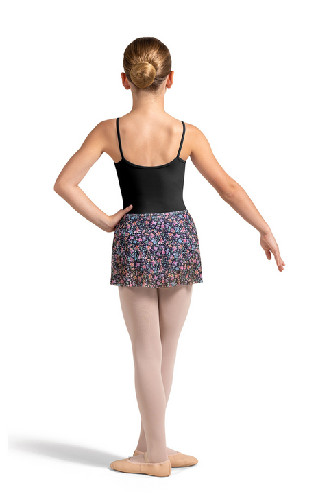 BLOCH CR0251 GIRLS PRINTED MESH SKIRT