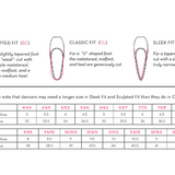 GAYNOR MINDEN POINTE SHOE LYRA HARD SHANK BOX #4