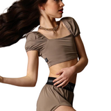TIGER FRIDAY WOMEN EVER AFTER CROP TOP