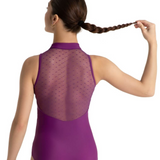CAPEZIO 12002W ZIP FRONT OPEN BACK TANK LEOTARD