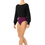 BLOCH Z1179 WOMEN EVERLYN KNITTED CROPPED SWEATER