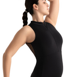 CAPEZIO 12002W ZIP FRONT OPEN BACK TANK LEOTARD
