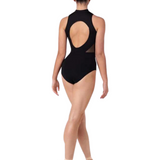 BLOCH L0555B WOMEN CELESTE ZIP FRONT HALTER LEOTARD