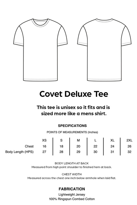 COVET DANCE 4PT-LUX FOUR POINTES LUXE TEE T-SHIRT