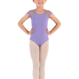 BLOCH CL9282 GIRLS RAFIE MESH BACKTANK  LEOTARD