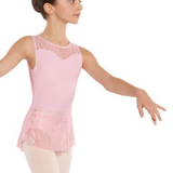 EUROTARD 78121C GIRLS IMPRESSION MESH HIGH LOW PULL MINI BALLET SKIRT
