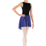 BLOCH R5241 WOMEN SERENDIPITY MESH PULL ON SKIRT