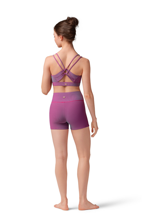 MIRELLA M30002L WOMEN CROSS BACK CAMISOLE CROP TOP
