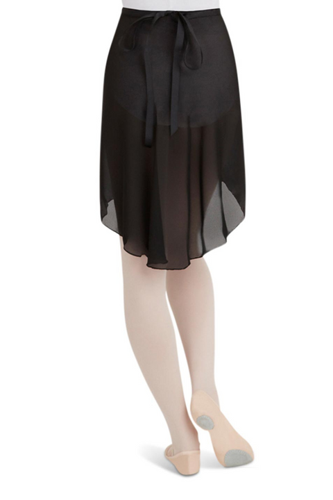 CAPEZIO N276 GEORGETTE LONG WRAP SKIRT